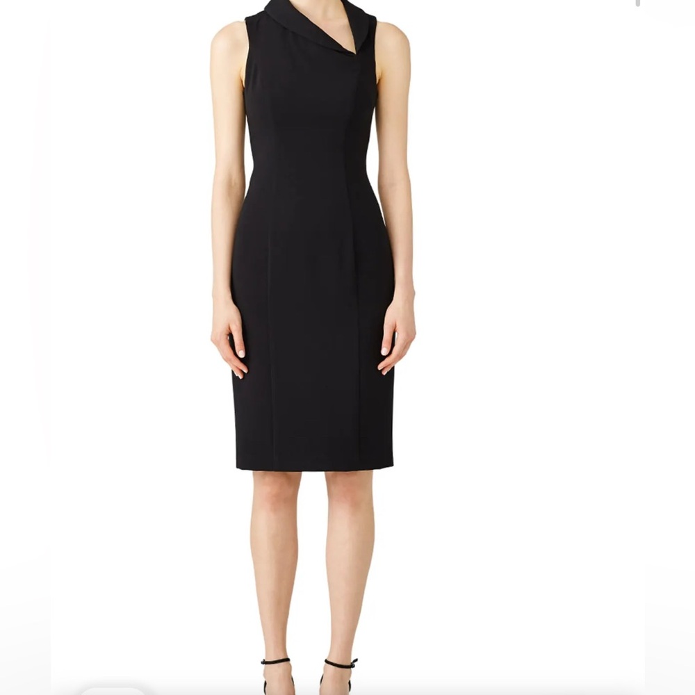 Black Halo Blaze Dress in Black - Size 4